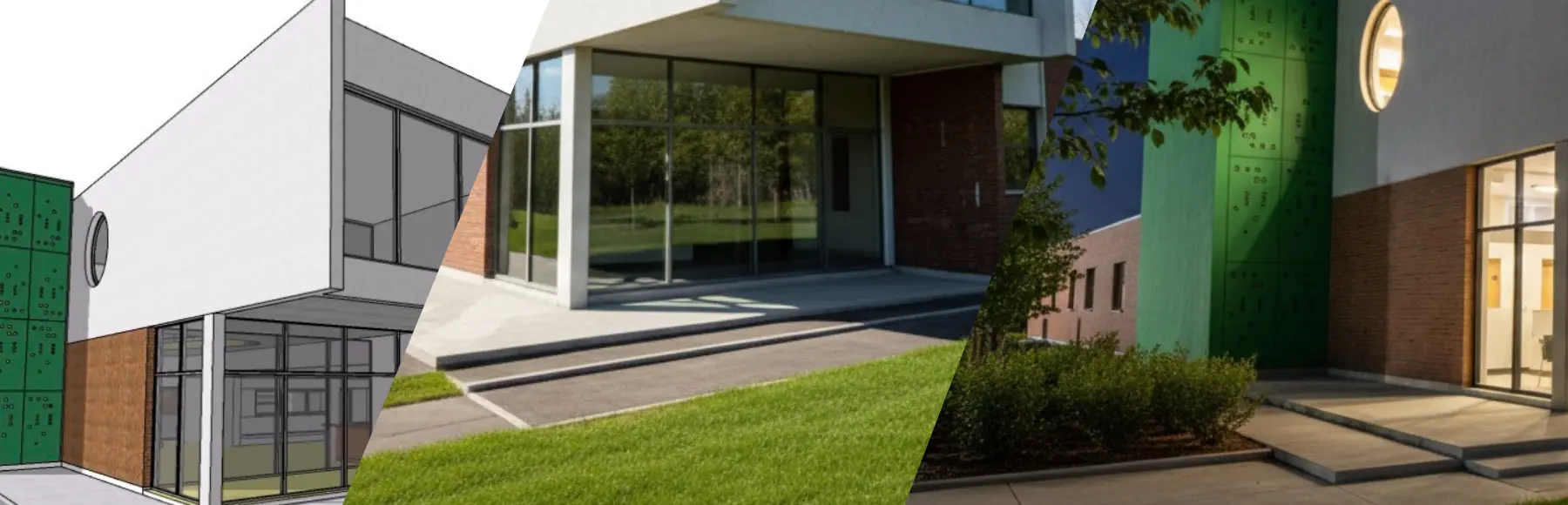 Avance en la construcción del edificio