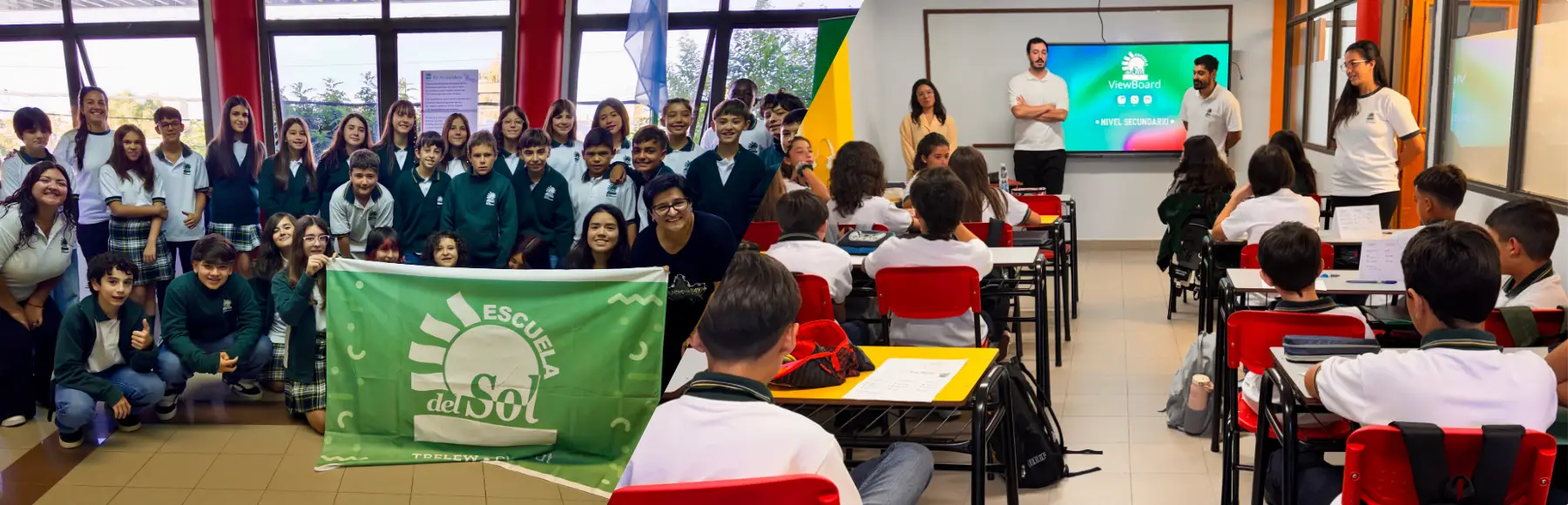 Inicio del ciclo en el Nivel Secundario, sede provisional